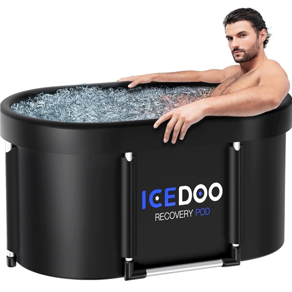 Susbie Upgrade XL 129 Gal Large Oval Ice Bath Tub